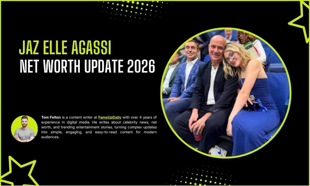 Jaz Elle Agassi Net Worth