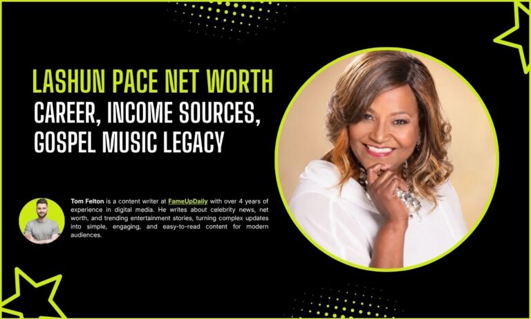 Lashun Pace Net Worth: Career, Income Sources, Gospel Music Legacy