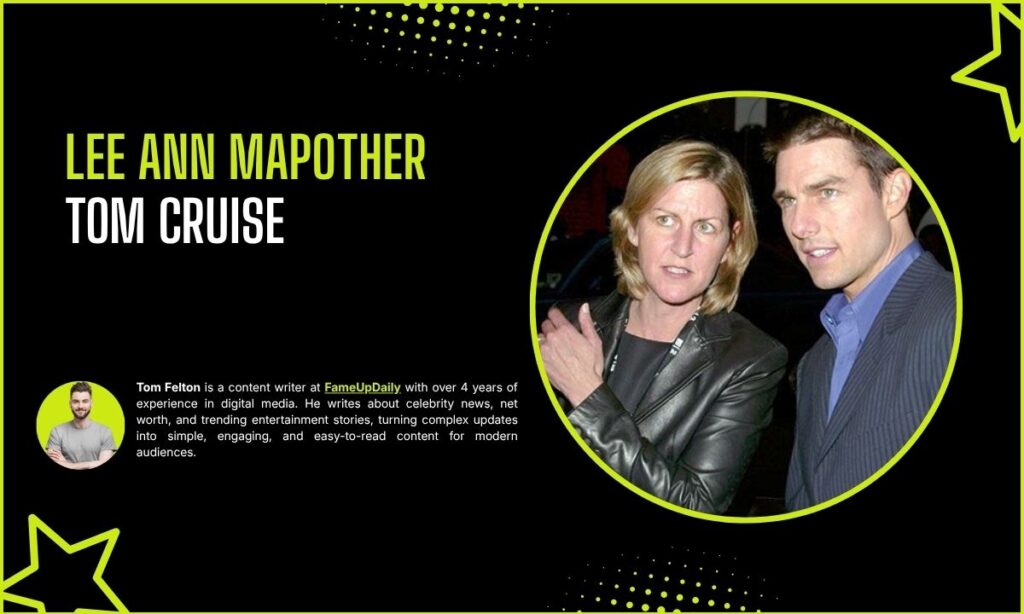 Lee Ann Mapother Tom Cruise