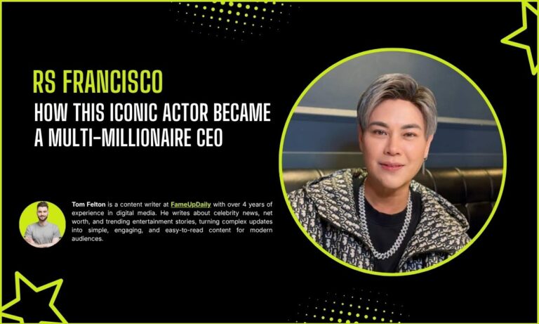 The RS Francisco Story: How This Iconic Actor Became a Multi-Millionaire CEO