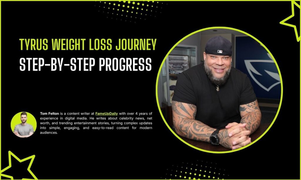 Tyrus Weight Loss Journey Timeline: Step-by-Step Progress